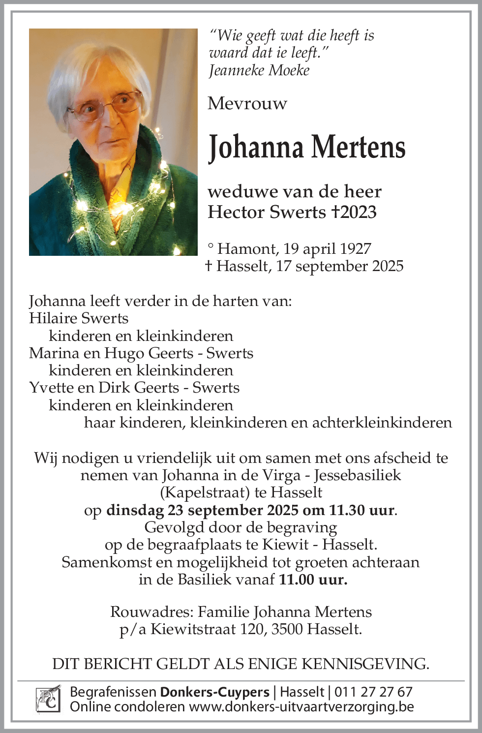 Johanna Mertens
