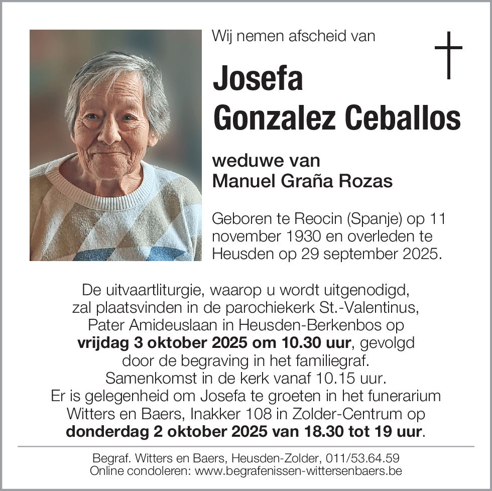 Josefa Gonzalez Ceballos