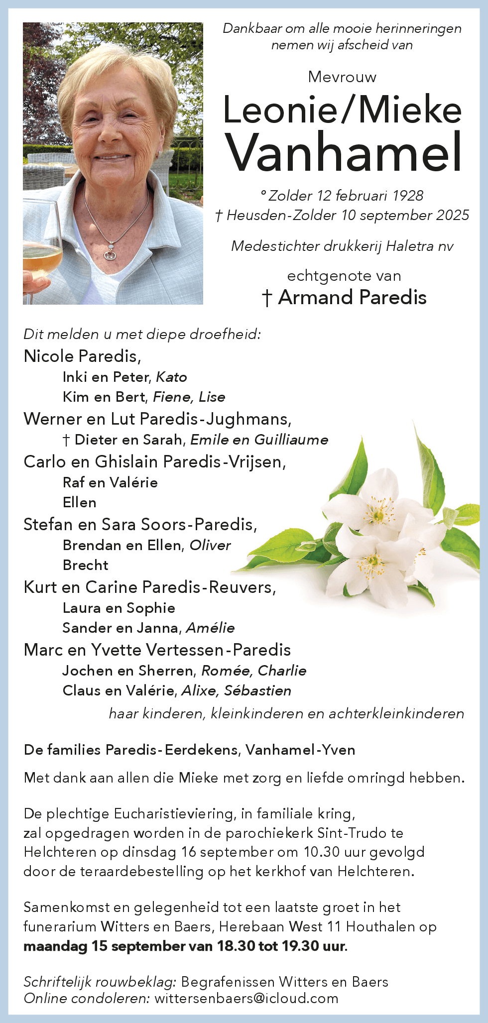 Leonie/Mieke Vanhamel