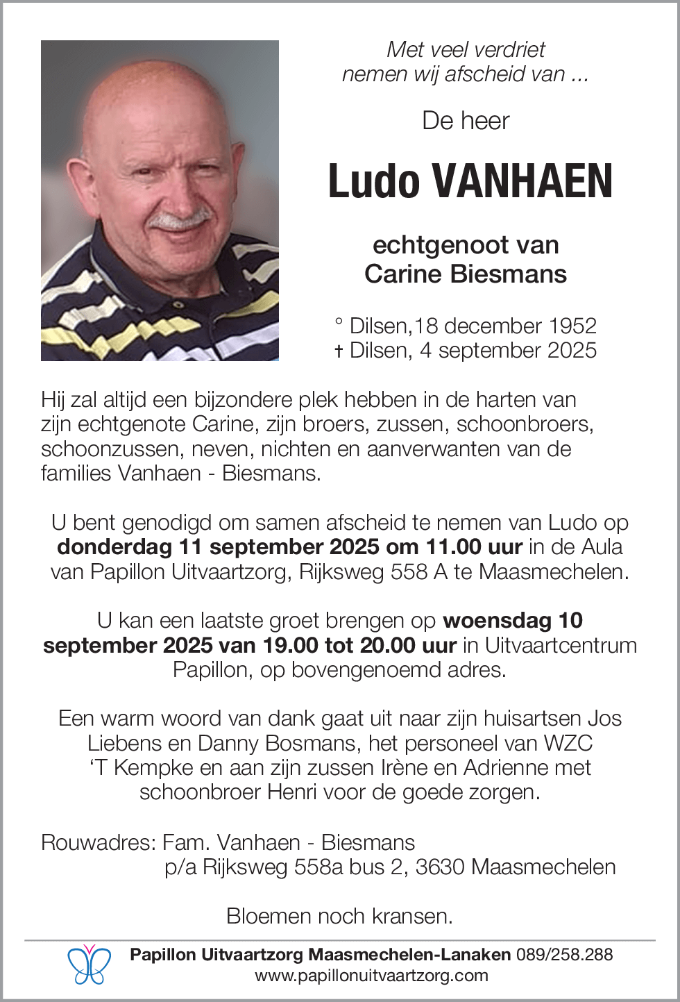 Ludo Vanhaen