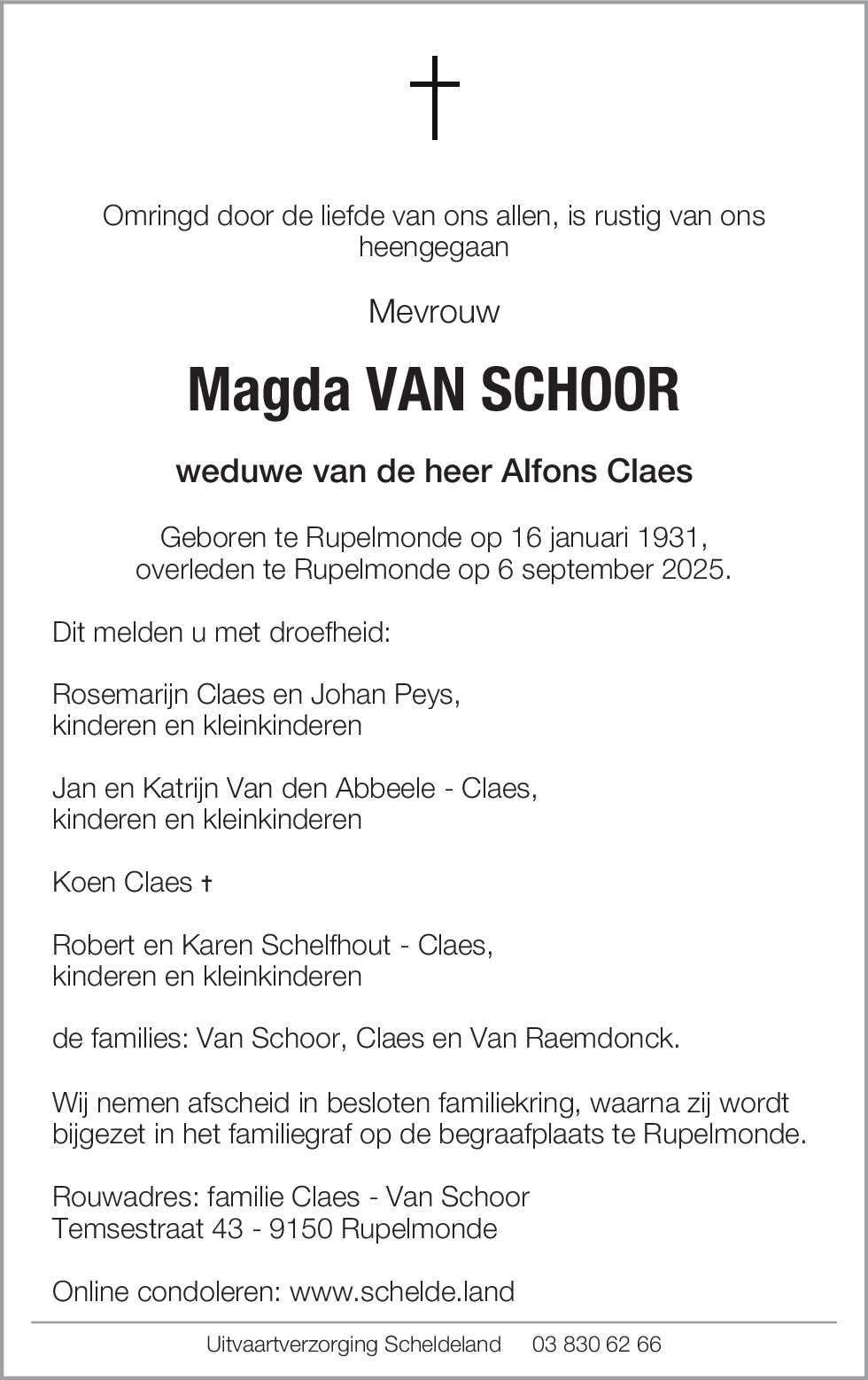 Magda Van Schoor