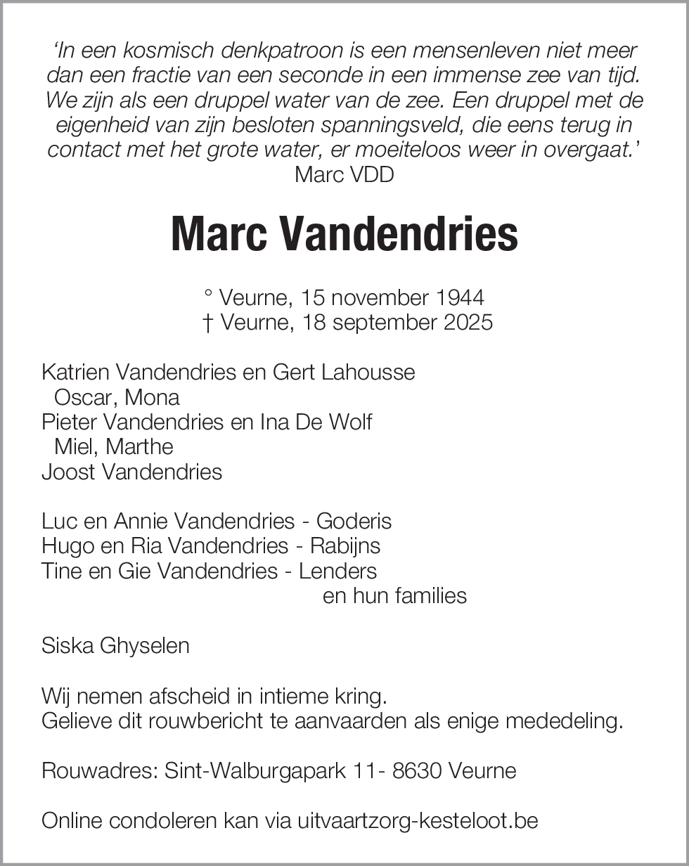 Marc Vandendries