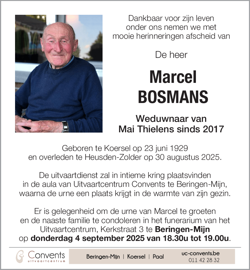 Marcel Bosmans