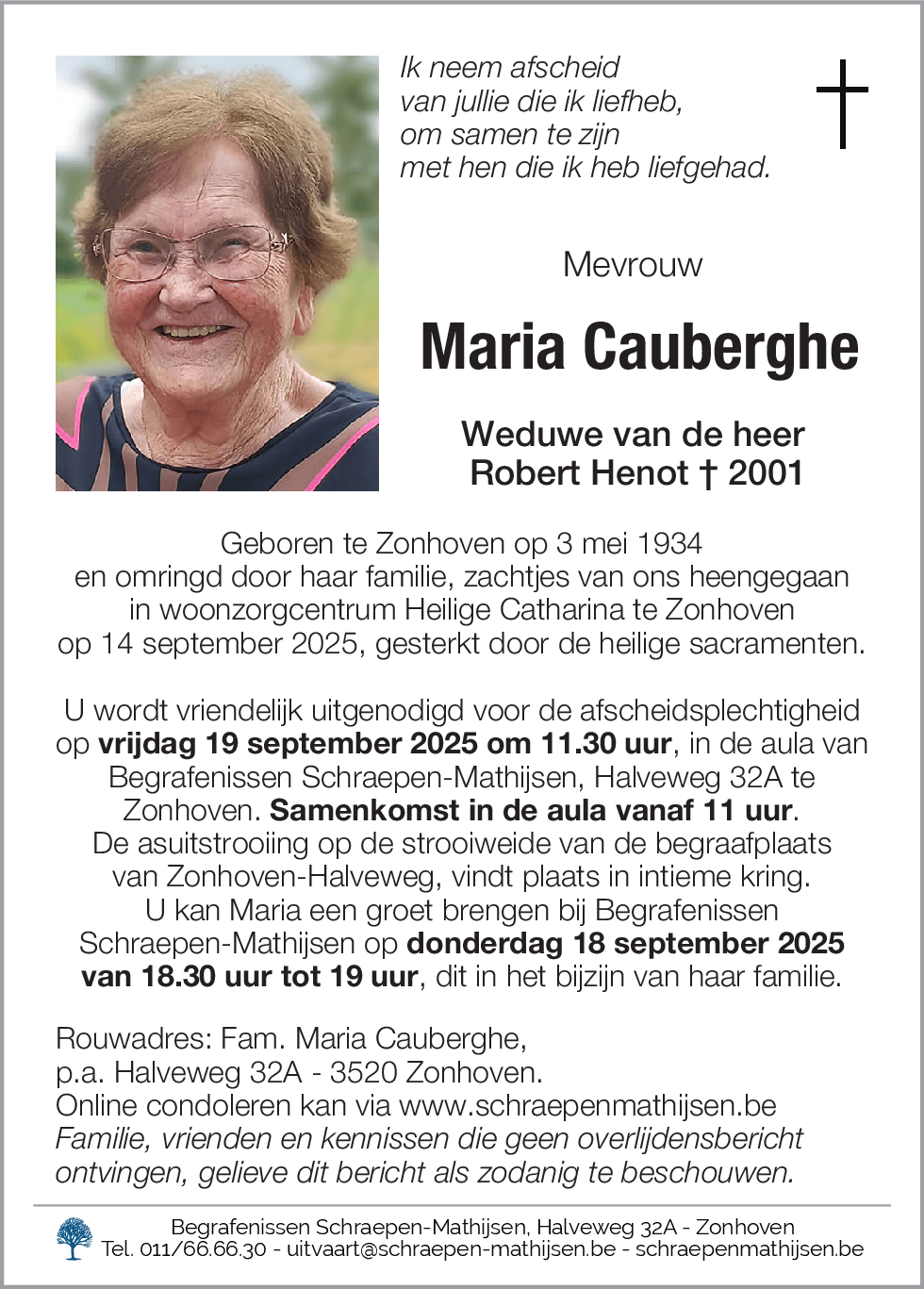 Maria Cauberghe