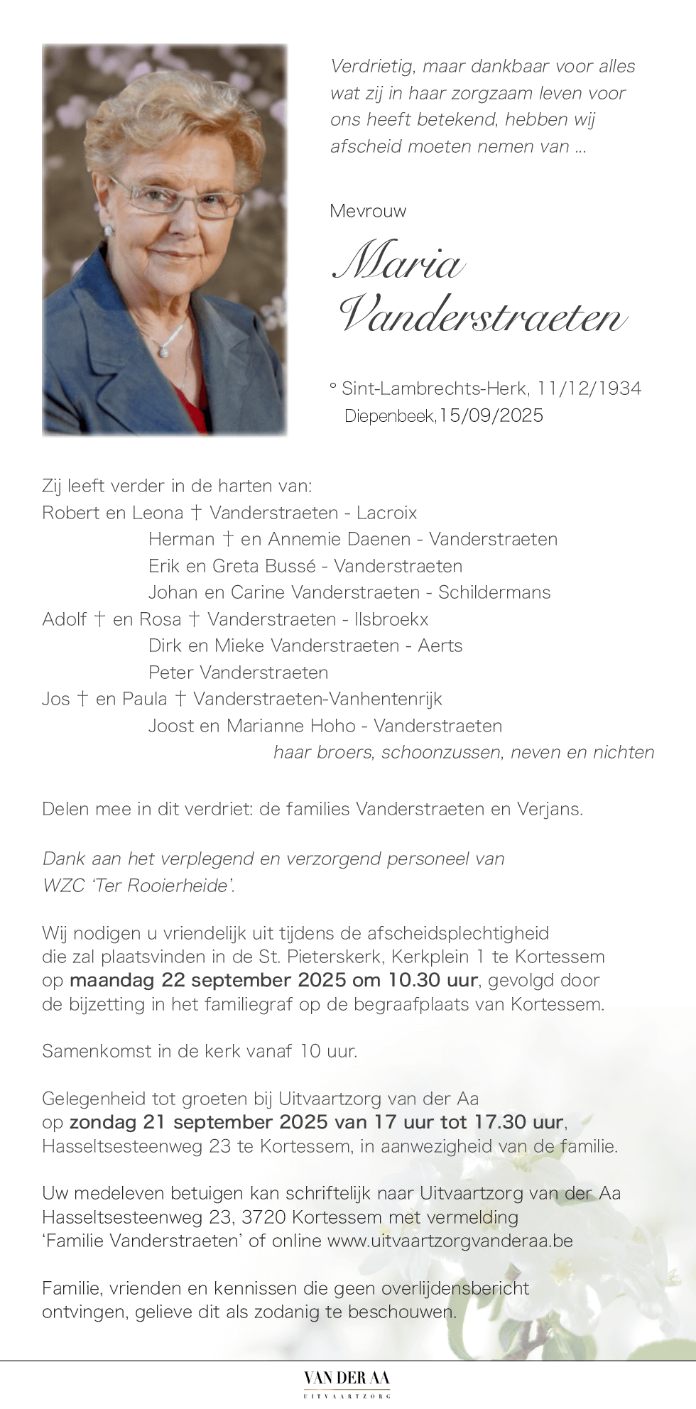 Maria Vanderstraeten