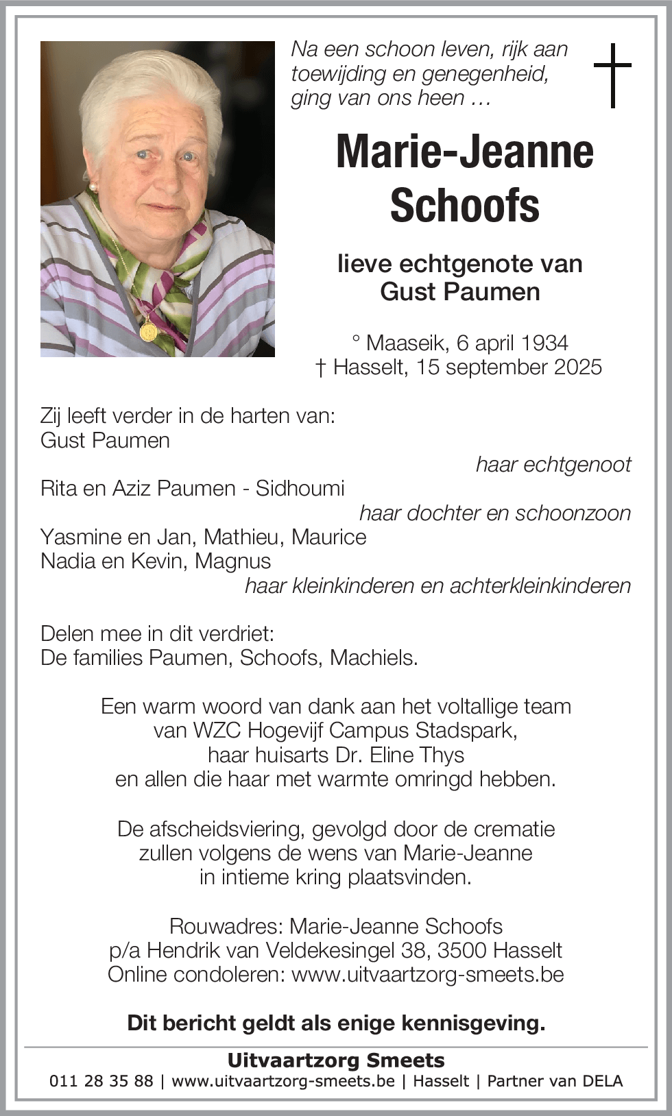 Marie-Jeanne Schoofs