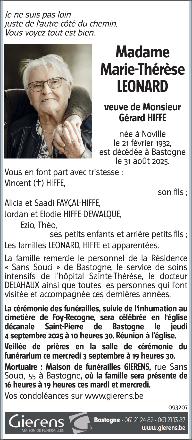 Marie-Thérèse LEONARD