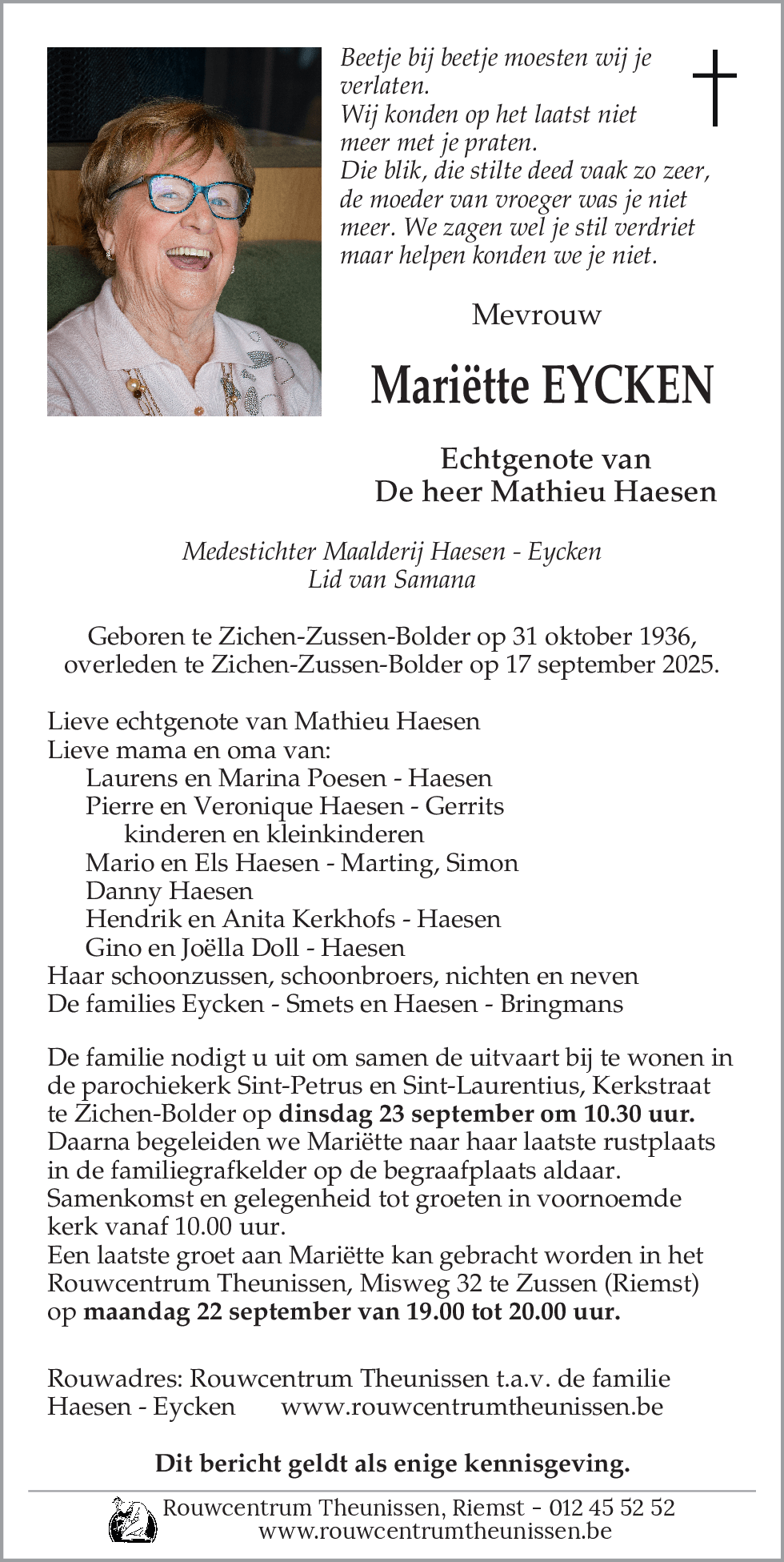 Mariëtte Eycken