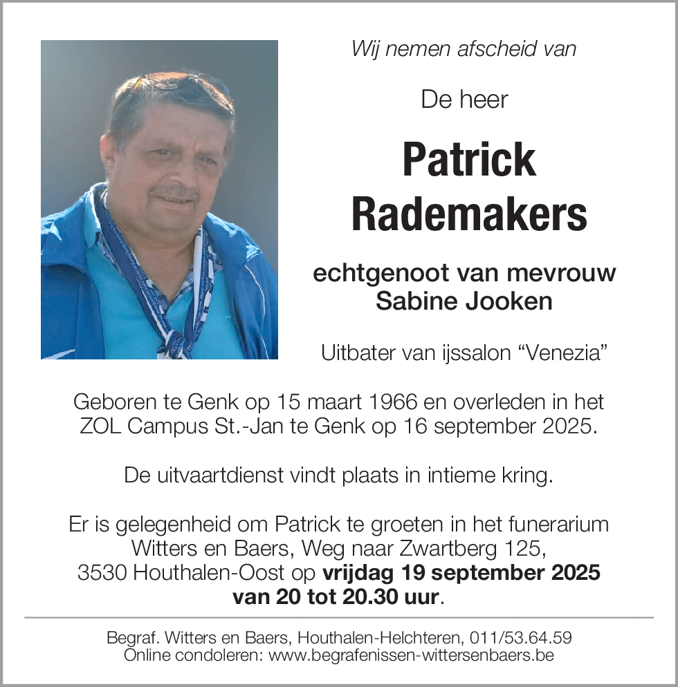 Patrick Rademakers