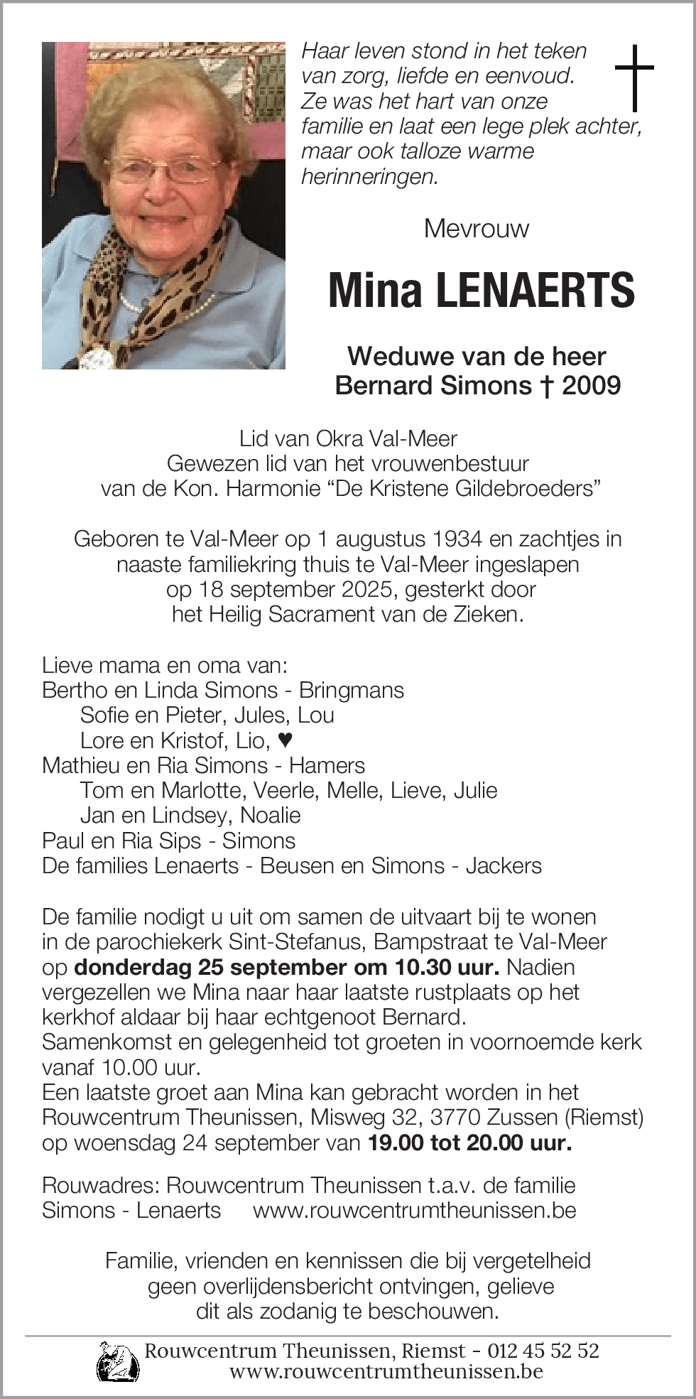 Philomena1934 Lenaerts