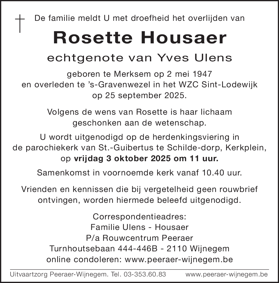 Rosette Housaer