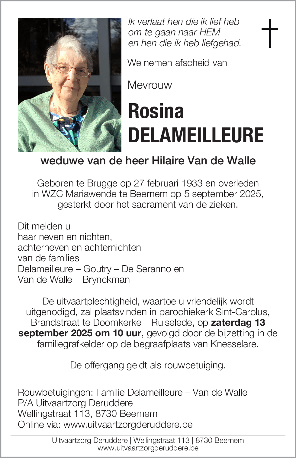 Rosina Delameilleure