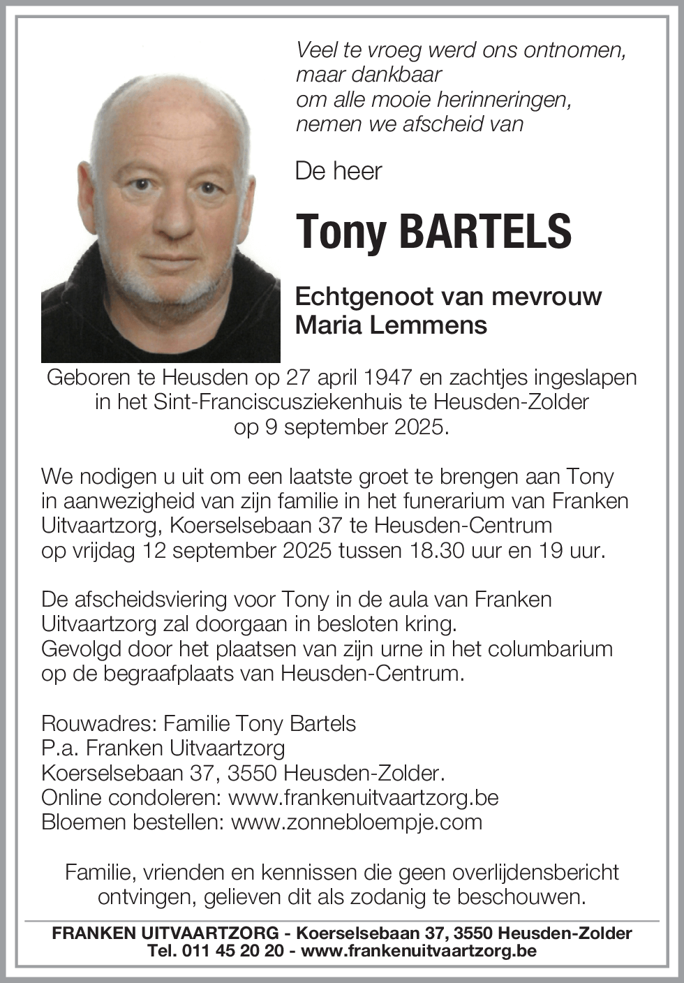 Tony Bartels