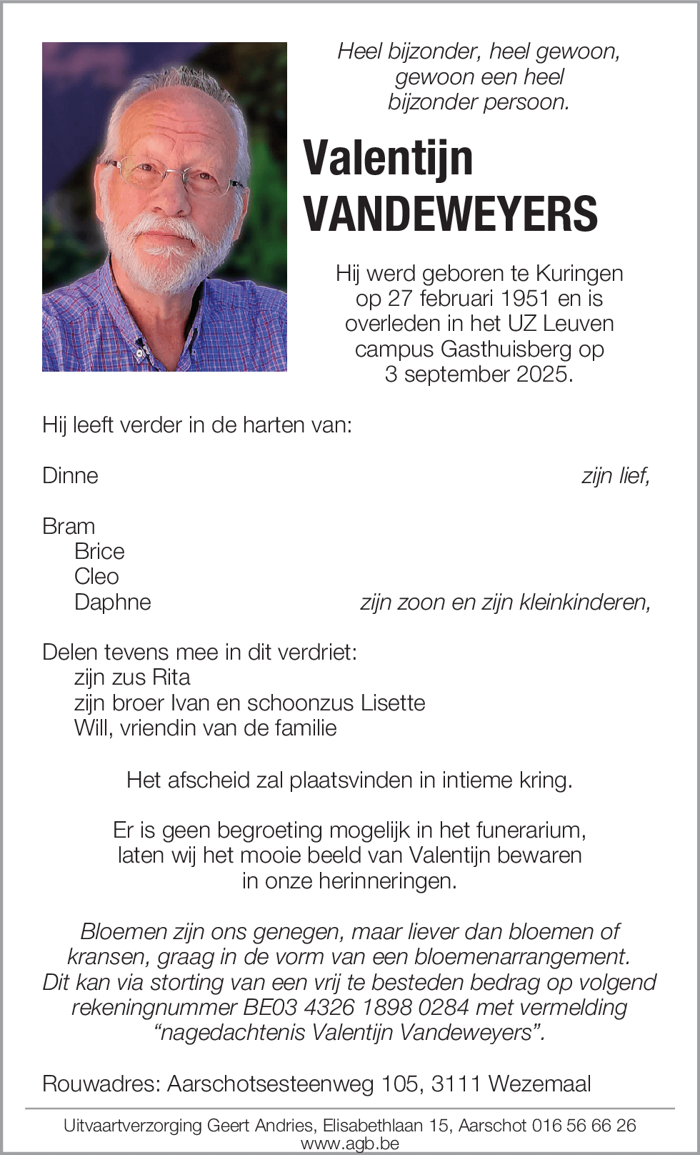 Valentijn Vandeweyers