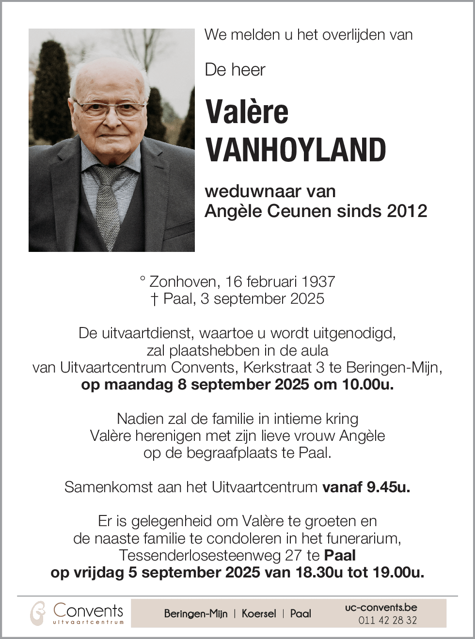Valère Vanhoyland