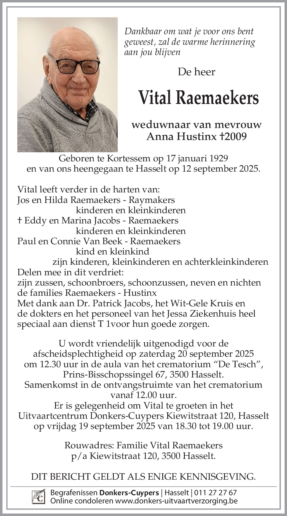 Vital Raemaekers