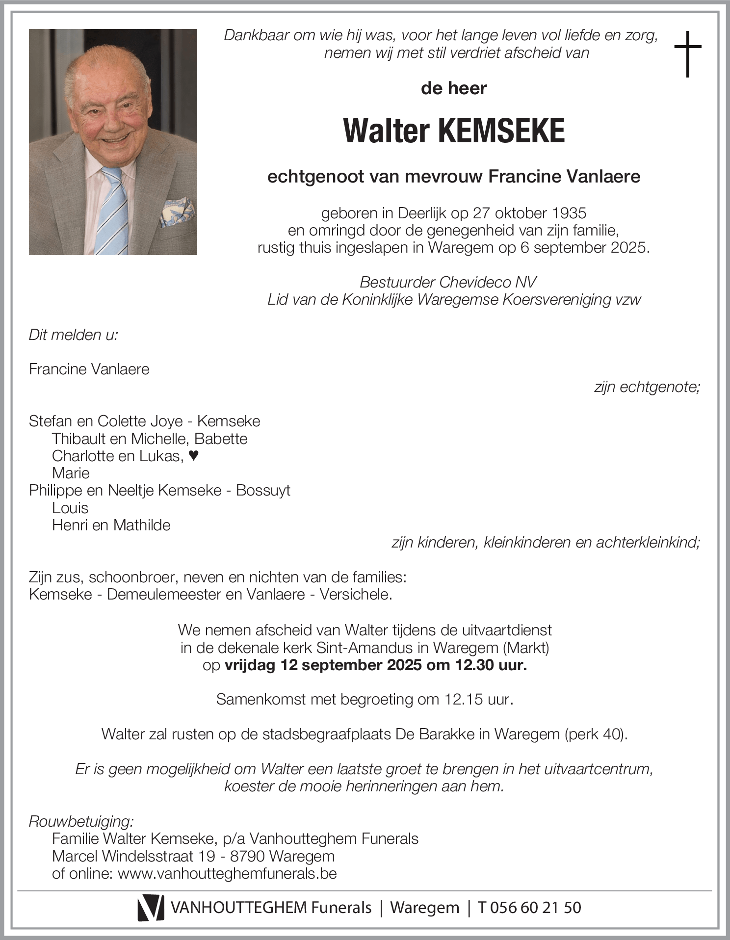 Walter KEMSEKE