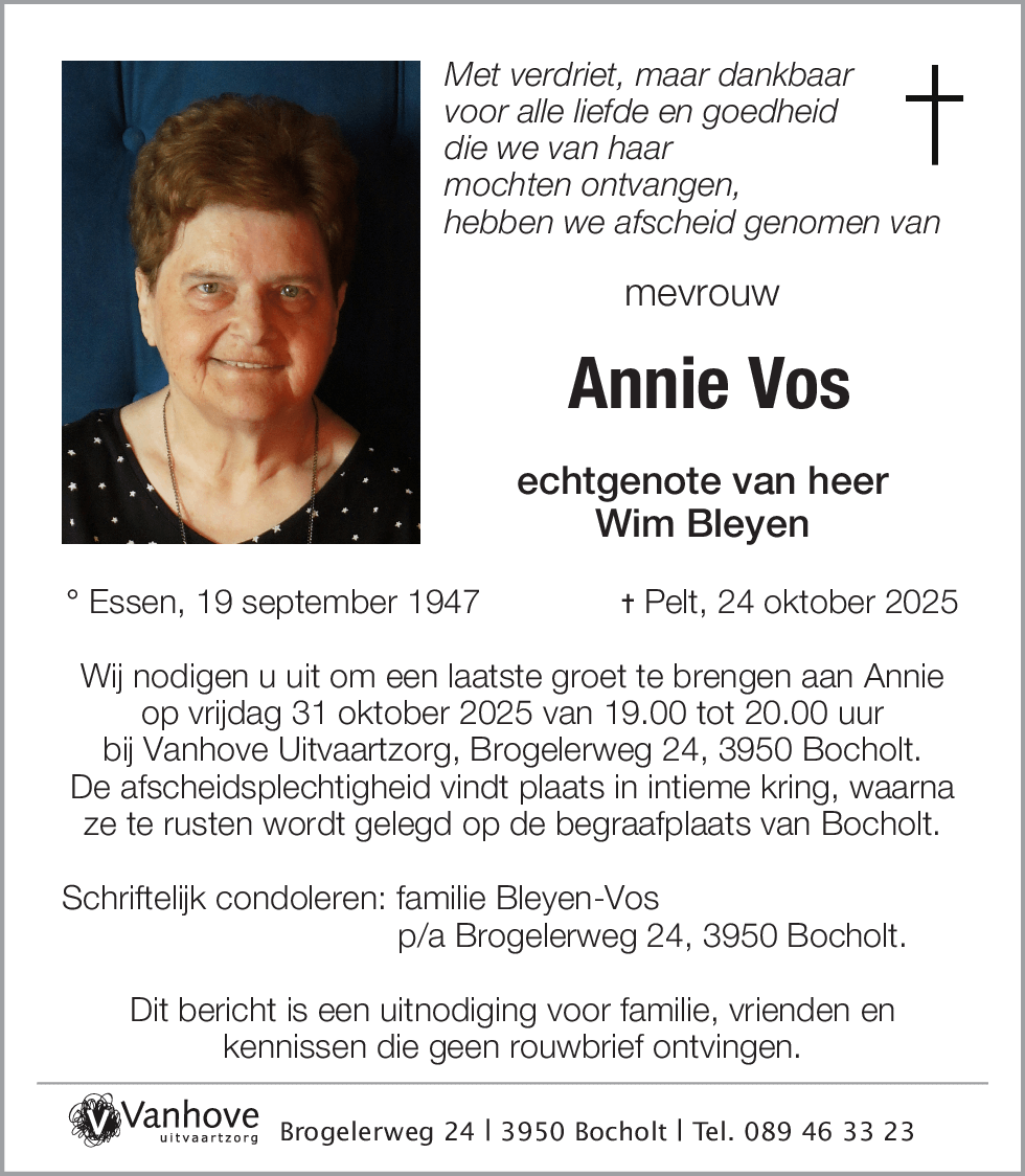 Annie Vos