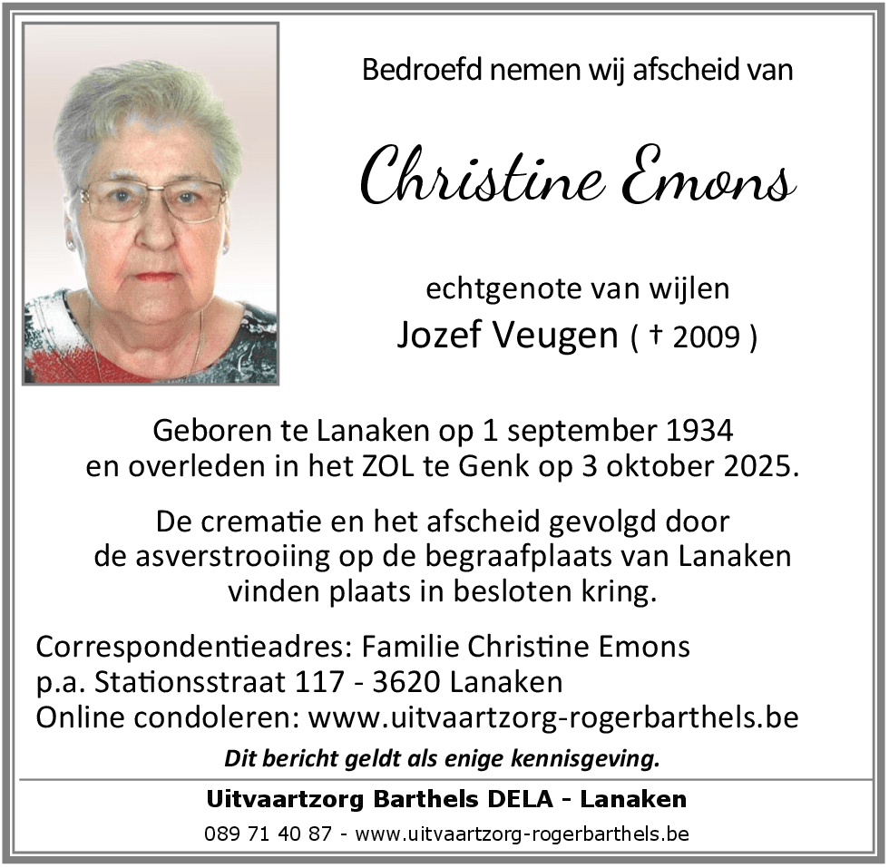 Christine Emons