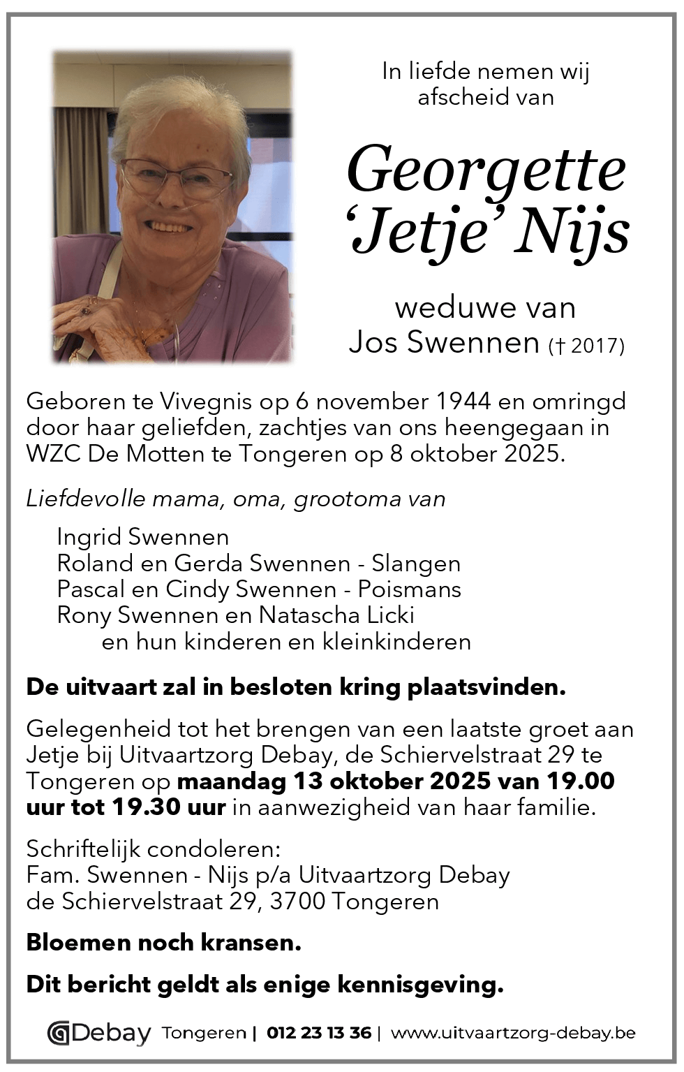 Georgette Nijs