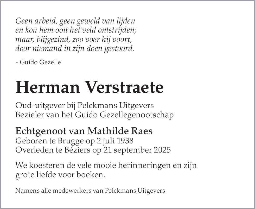 Herman Verstraete