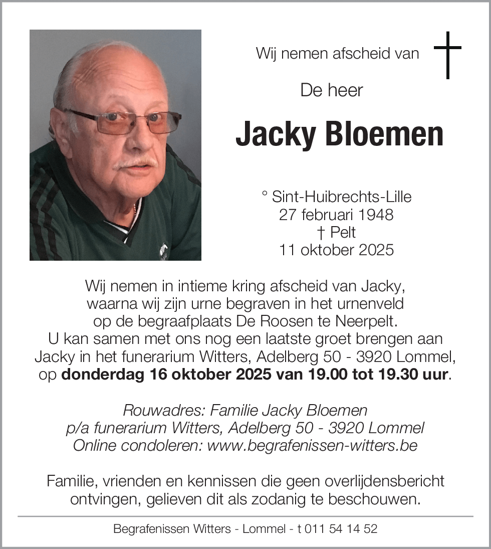Jacky Bloemen