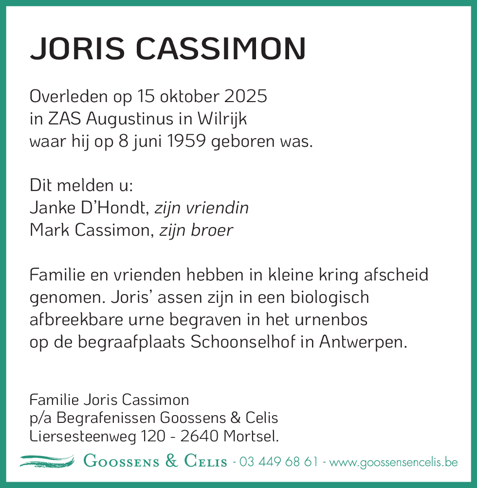 Joris Cassimon
