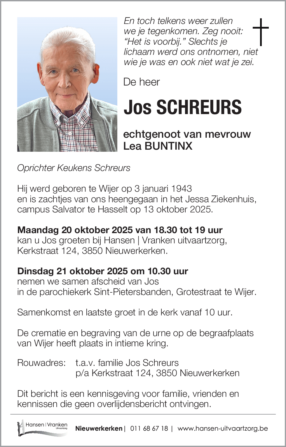 Jos SCHREURS