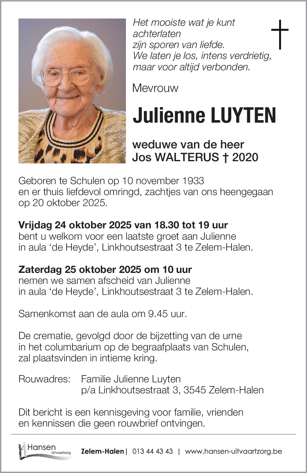 Julienne LUYTEN