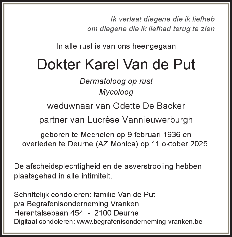 Karel Van de Put