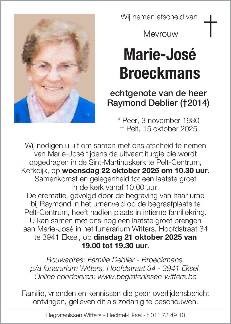 Marie-José Broeckmans