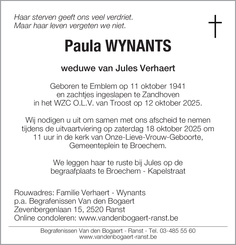Paula Wynants