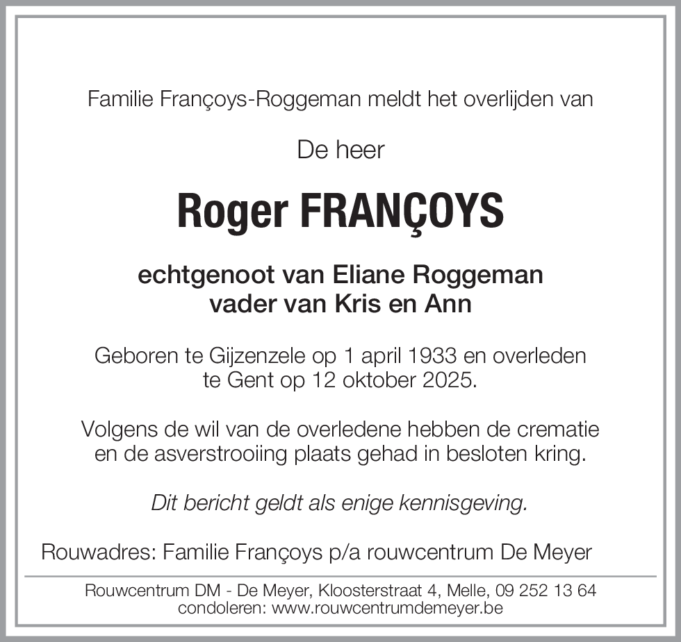 Roger Françoys