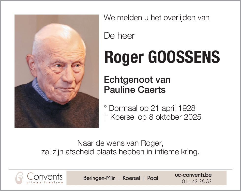 Roger Goossens