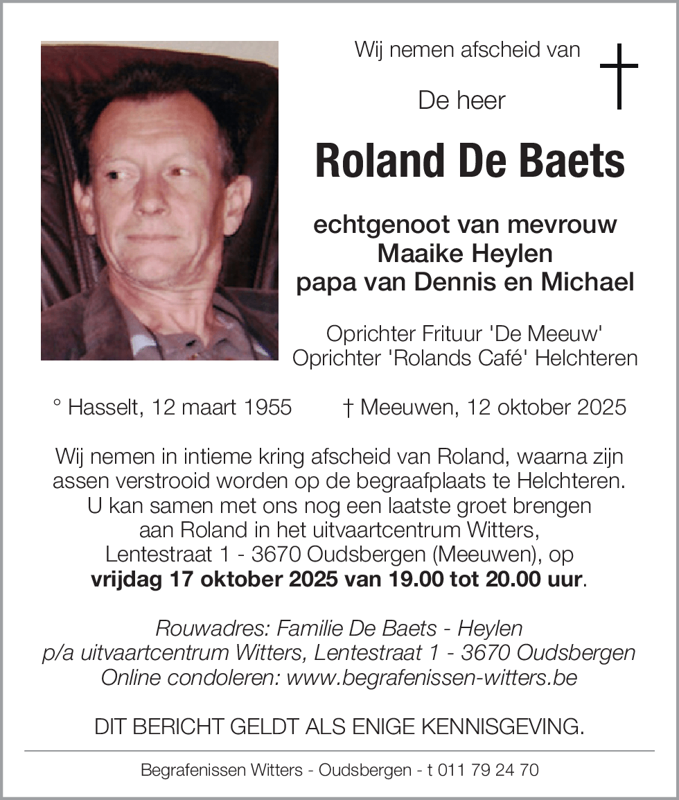 Roland De Baets