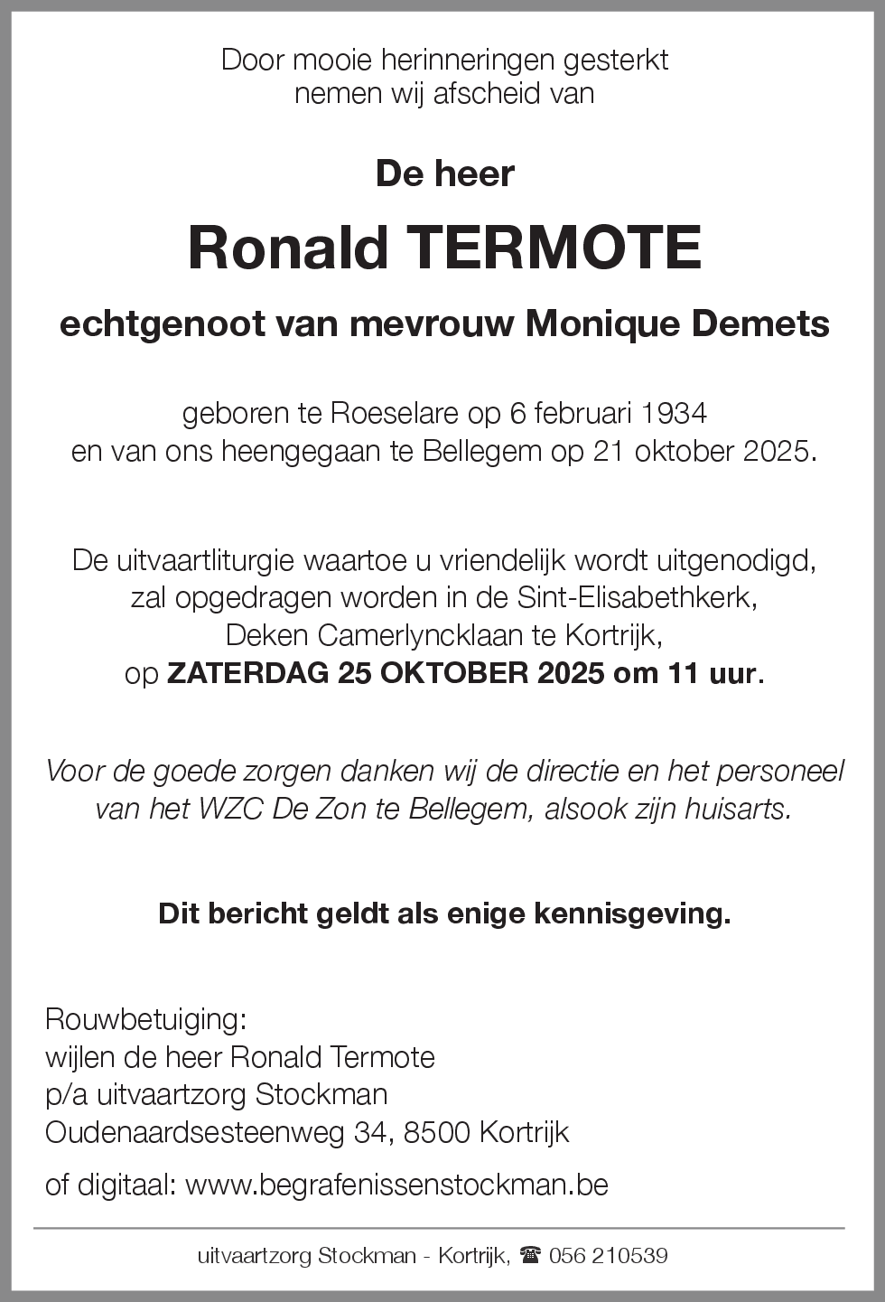 Ronald Termote