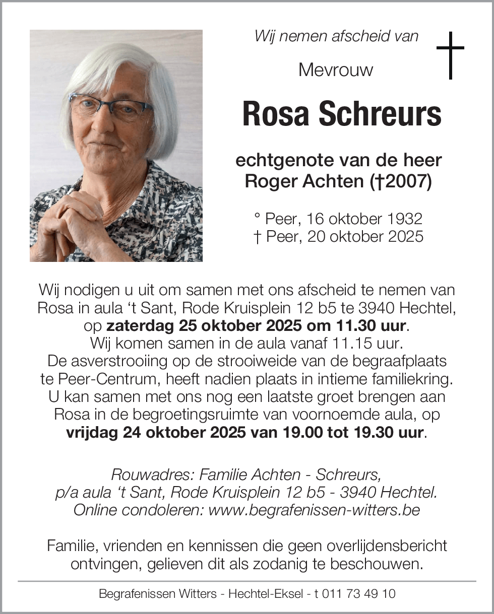 Rosa Schreurs