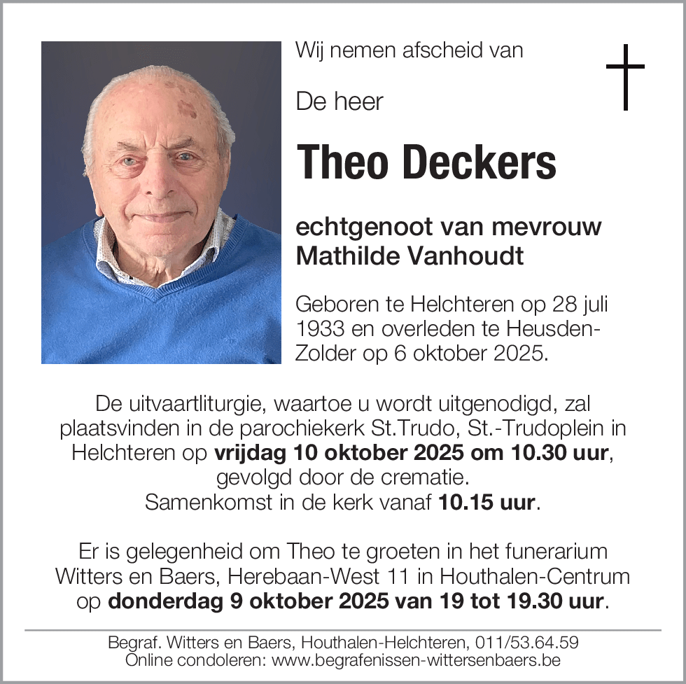 Theo Deckers