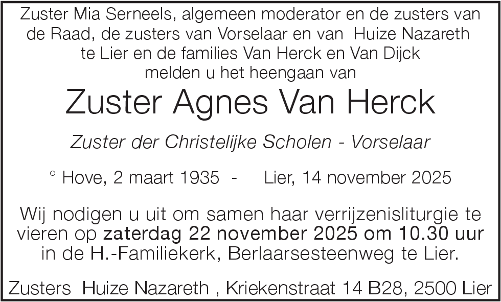 Agnes Van Herck
