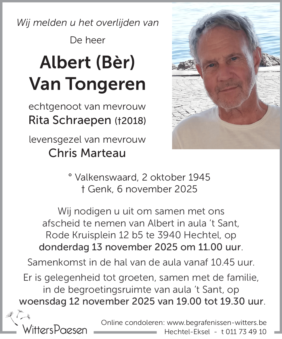 Albert Van Tongeren