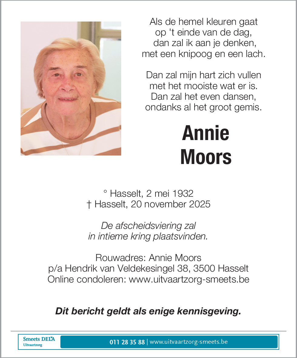 Annie Moors