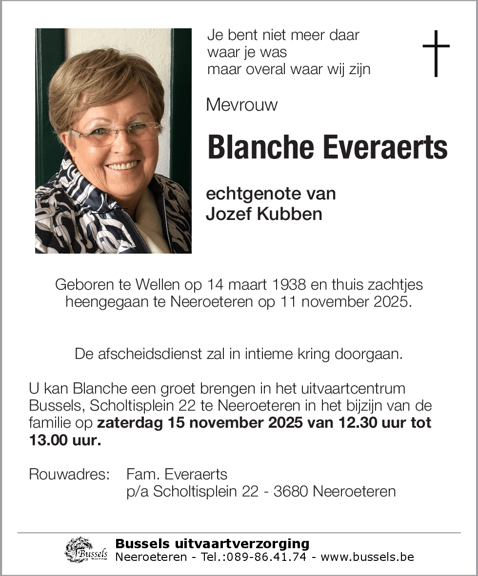 Blanche EVERAERTS