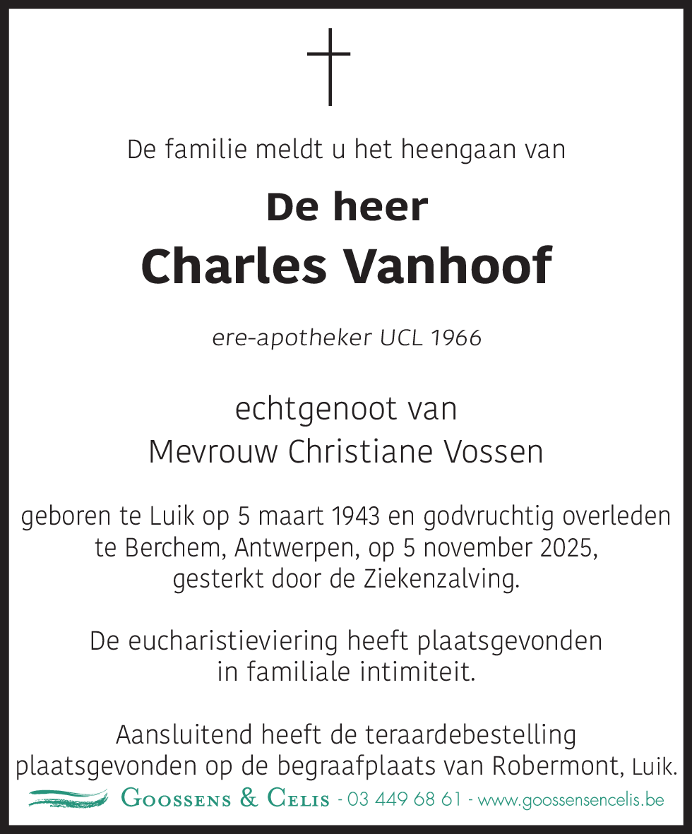 Charles Vanhoof