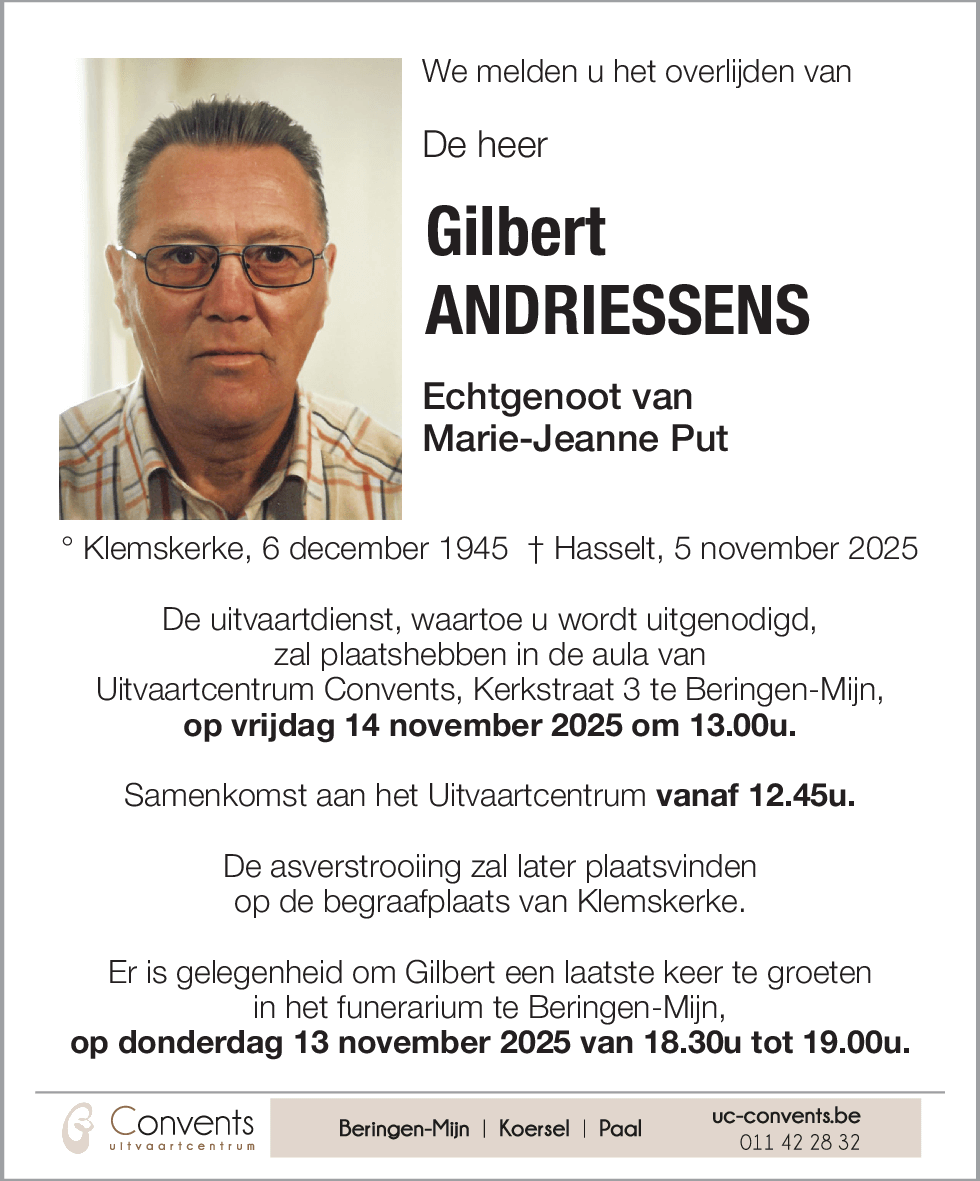 Gilbert Andriessens