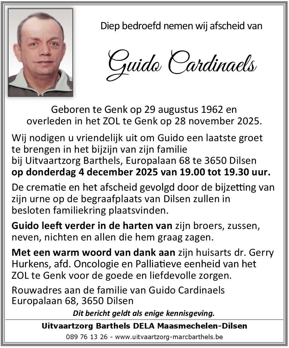 Guido Cardinaels