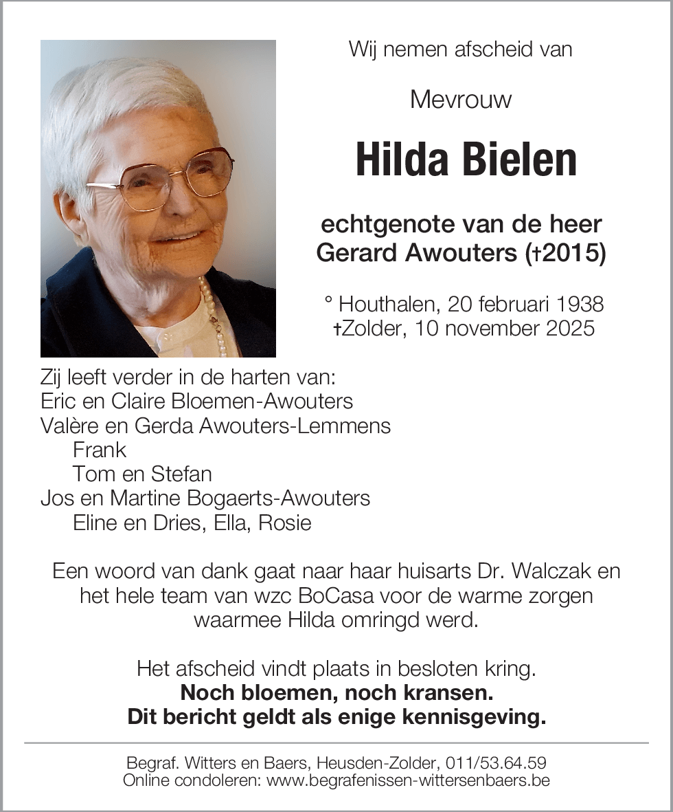Hilda Bielen