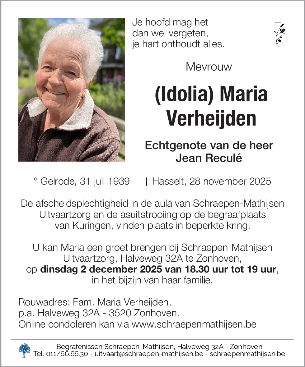 (Idolia) Maria Verheijden