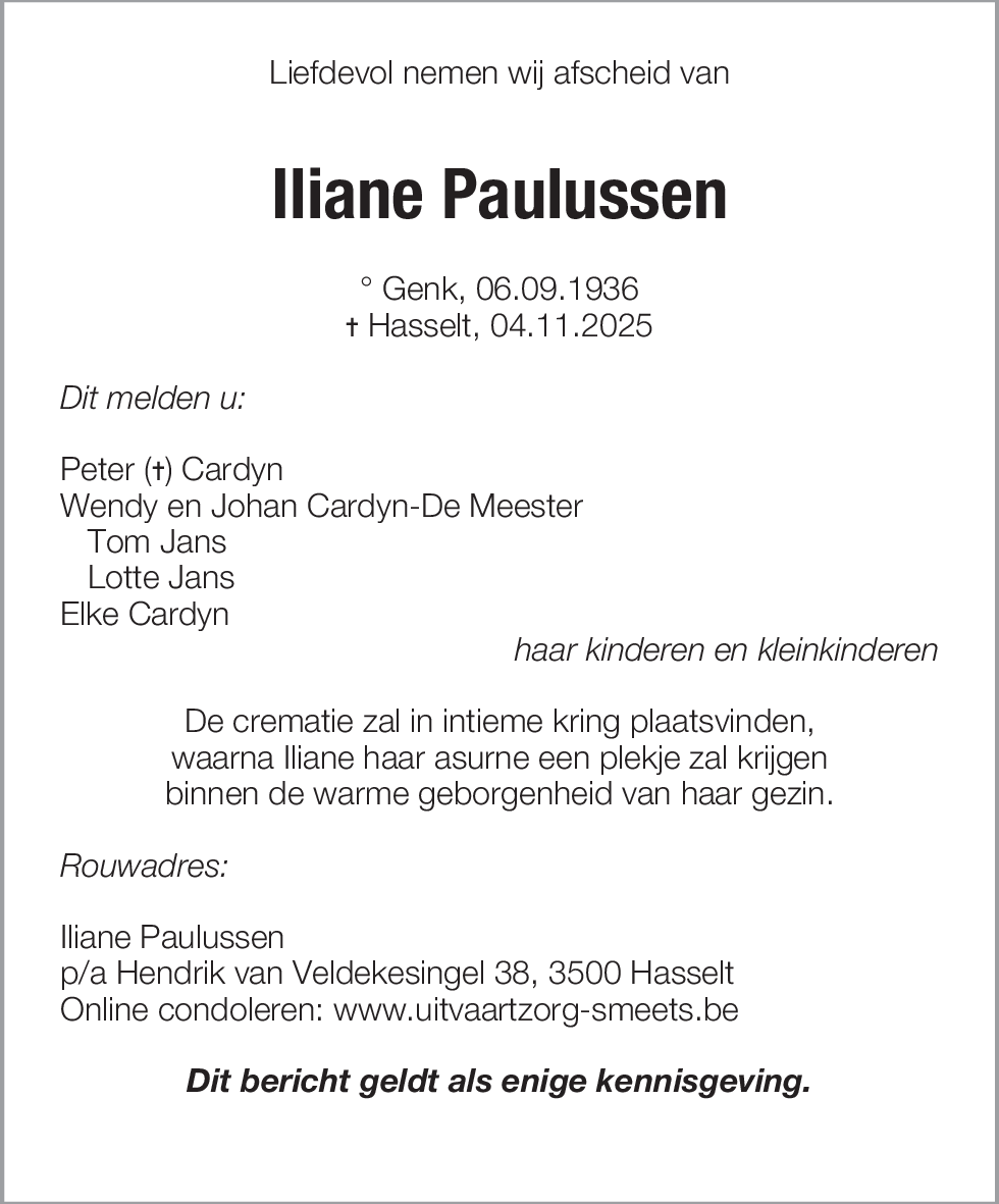 Iliane Paulussen