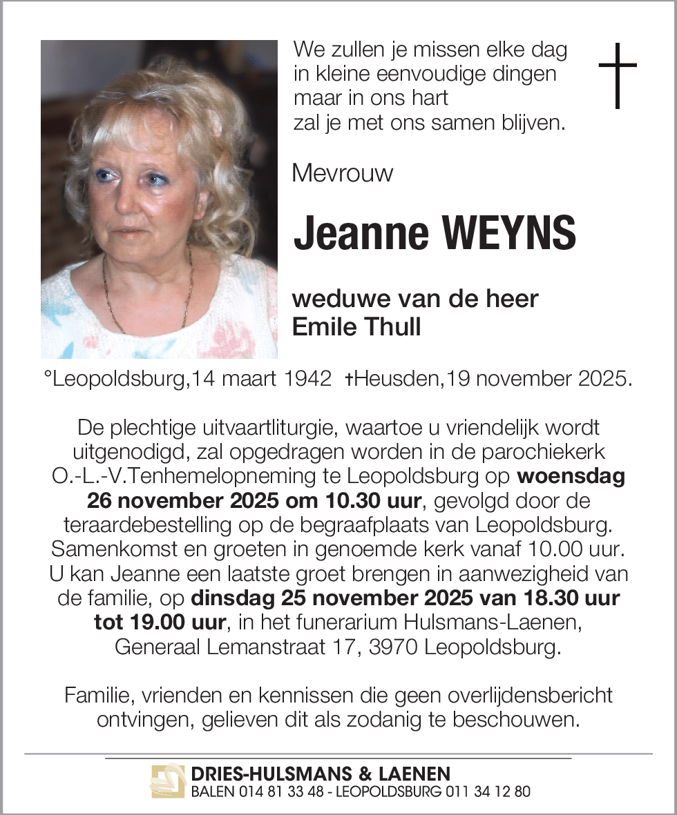 Jeanne Weyns