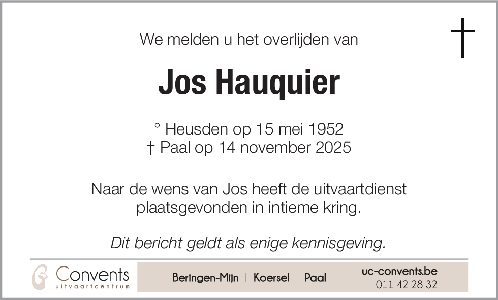 Jos Hauquier